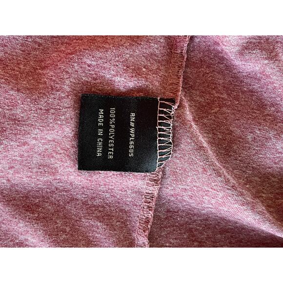 Reebok Mens Poly Tee Work out Gym Long Sleeve Sport T-shirt 2 X Large - Picture 6 of 6